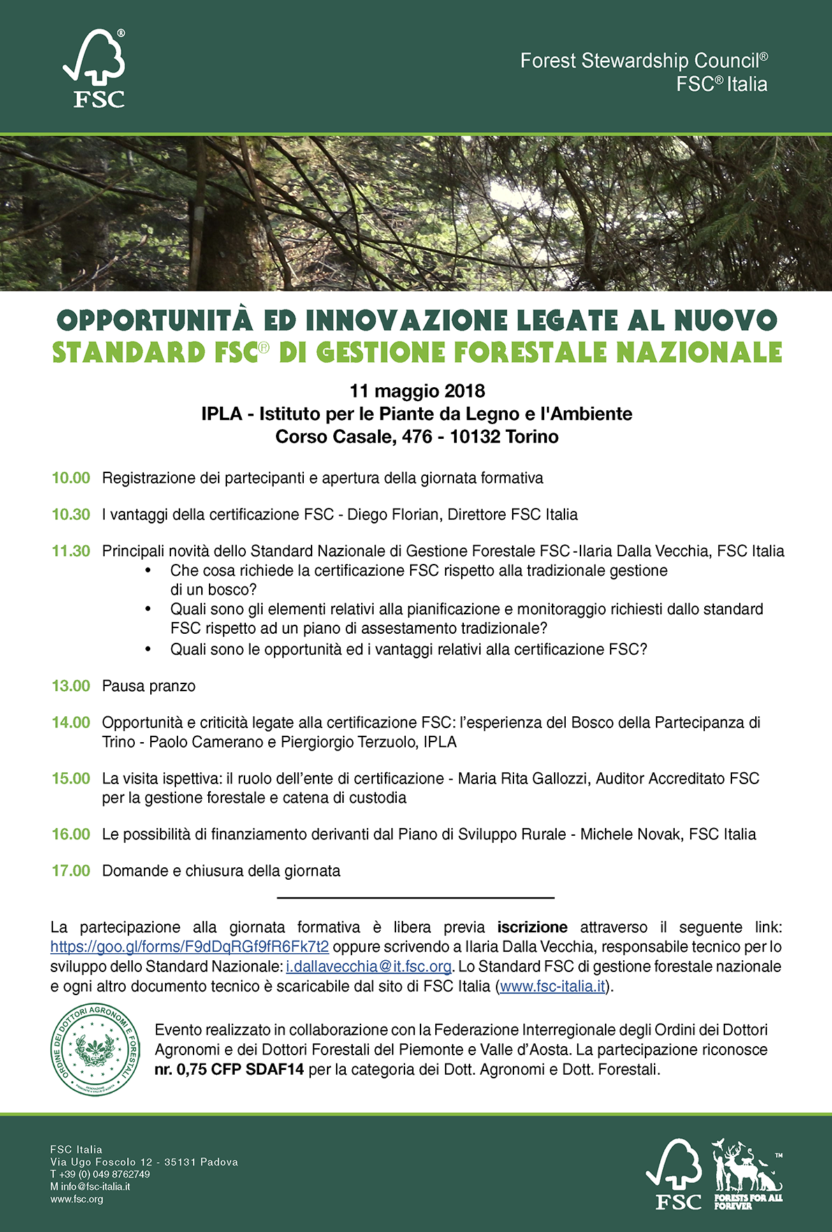 Giornata di Formazione FSC Italia