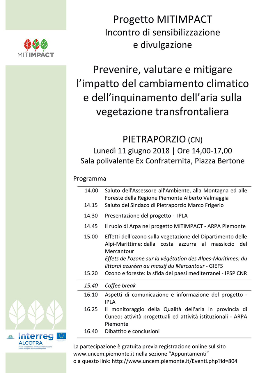 programma pietraporzio
